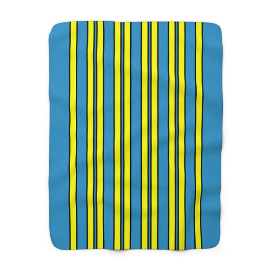 Aruba Retro Stripes Blanket Throw