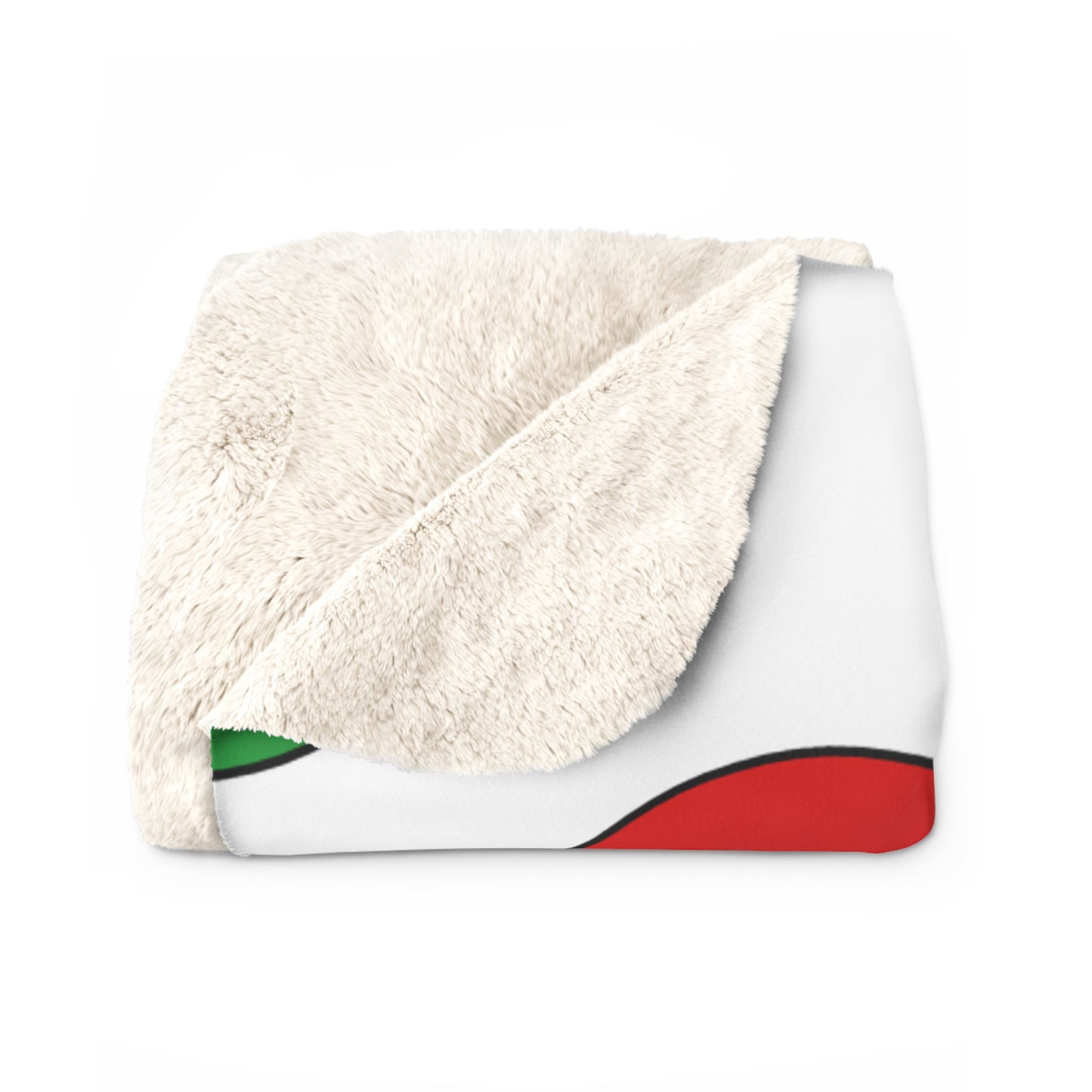 Iran Retro Polka Dots Blanket Throw