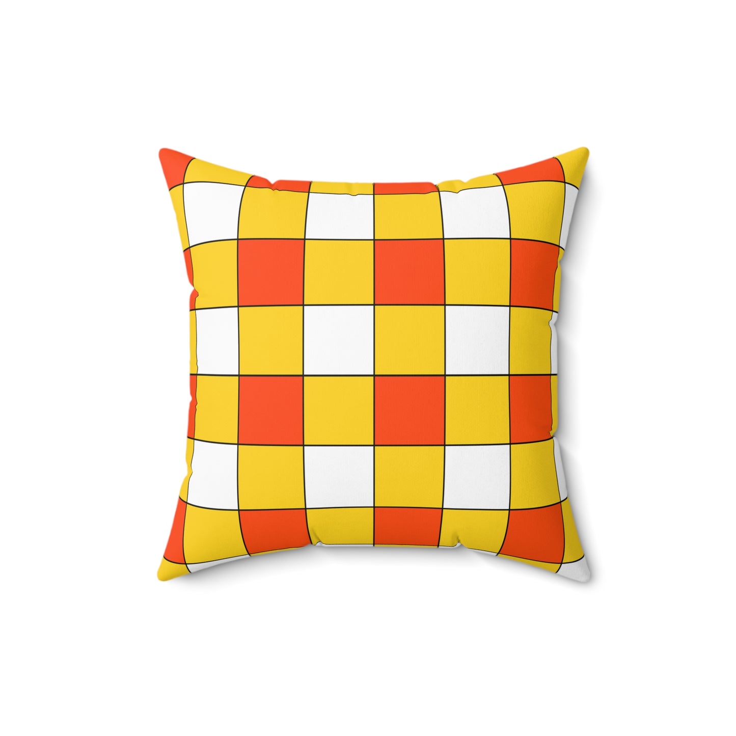 Bhutan Retro Check Cushion Pillow