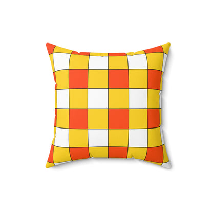 Bhutan Retro Check Cushion Pillow