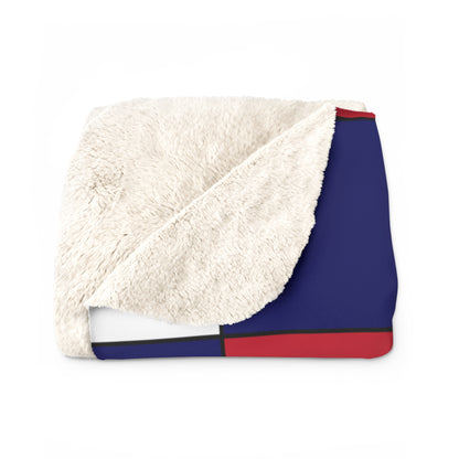 South Georgia And The South Sandwich Islands Retro Check Blanket Throw