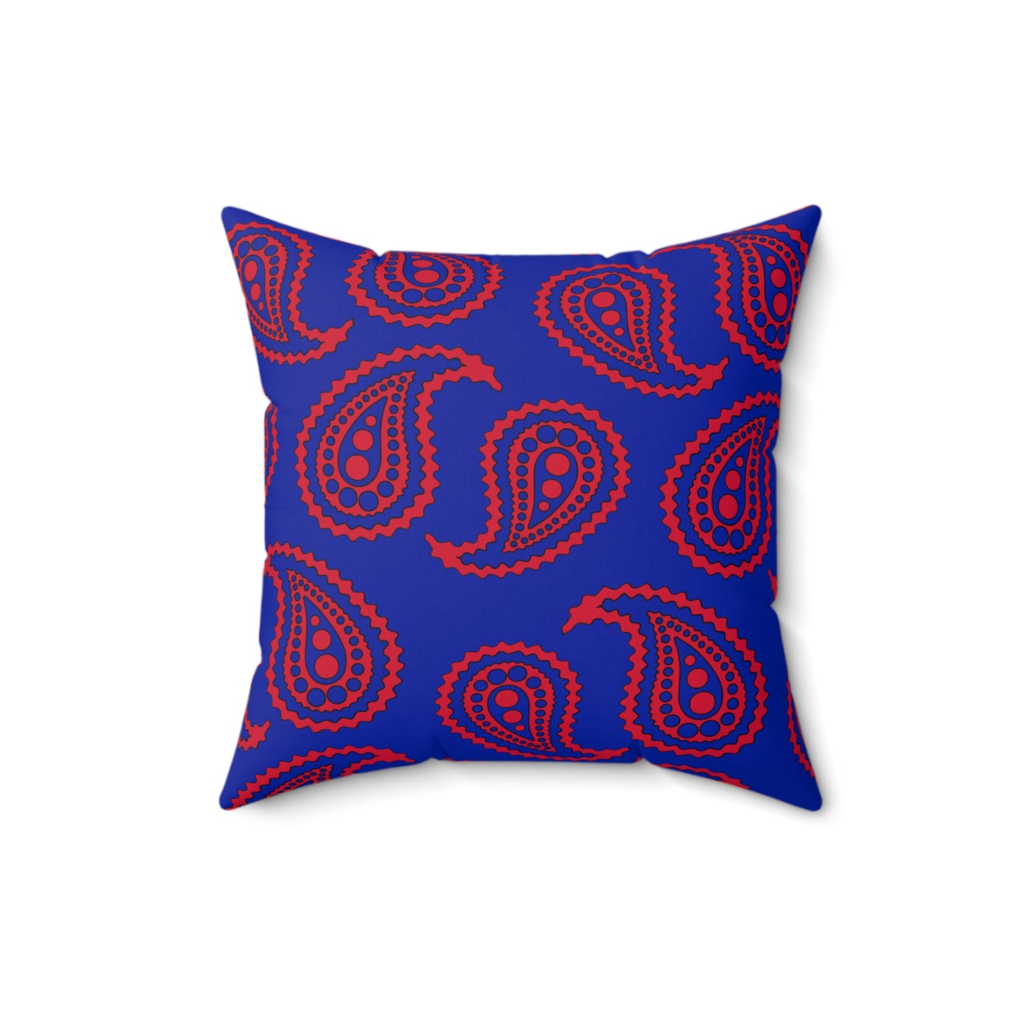 Haiti Retro Paisley Cushion Pillow
