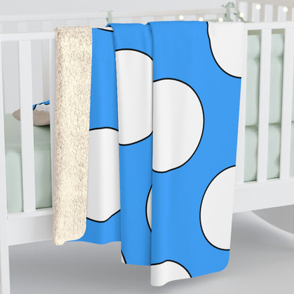 Somalia Retro Polka Dots Blanket Throw
