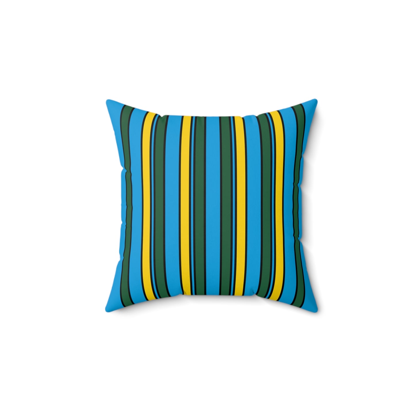 Rwanda Retro Stripes Cushion Pillow