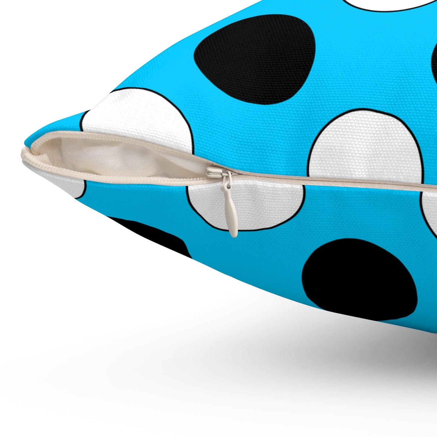 Botswana Retro Polka Dots Cushion Pillow