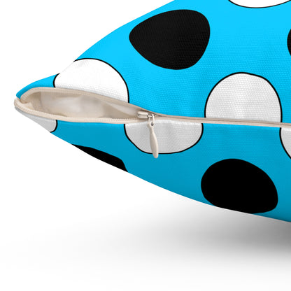 Botswana Retro Polka Dots Cushion Pillow