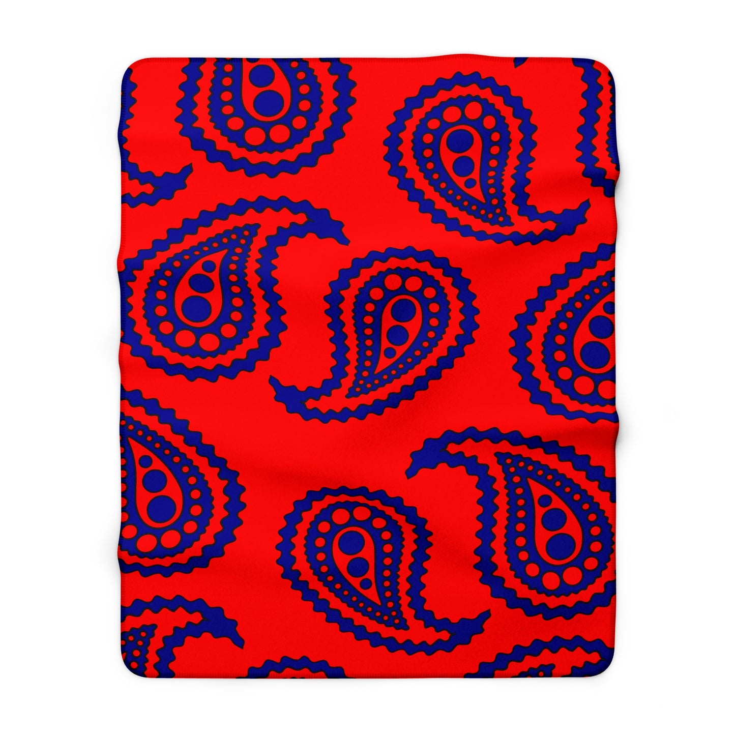 Taiwan Retro Paisley Blanket Throw