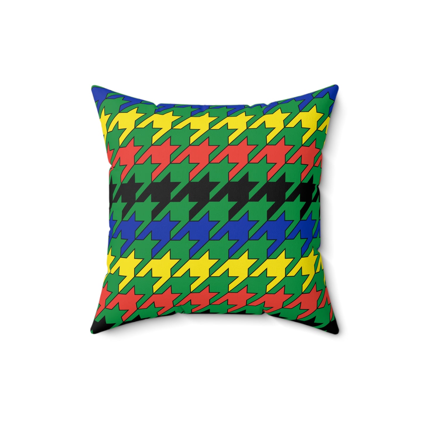 New Caledonia Retro Houndstooth Cushion Pillow
