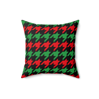 Libya Retro Houndstooth Cushion Pillow