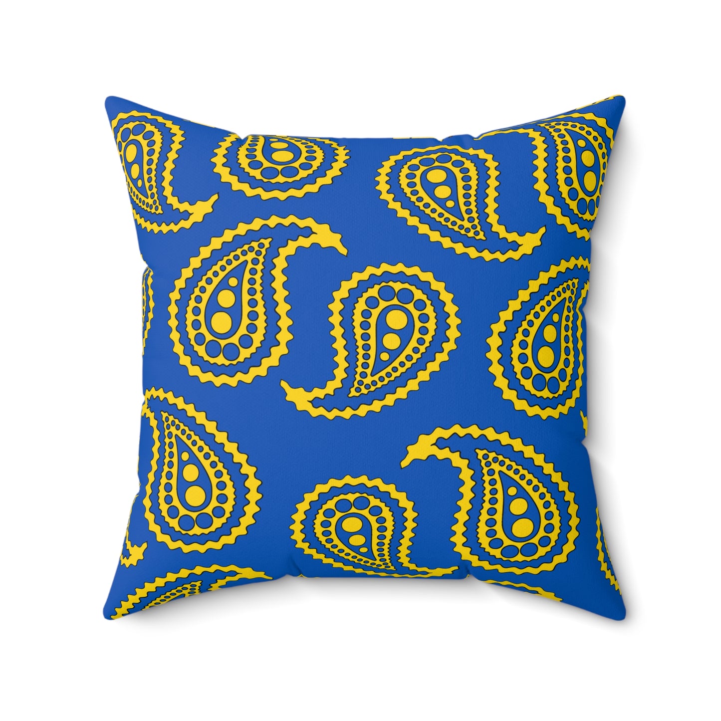 Ukraine Retro Paisley Cushion Pillow