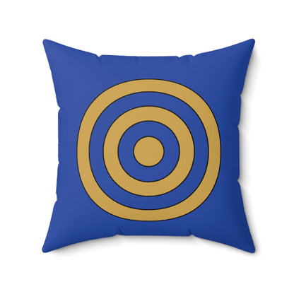 Kosovo Retro Target Cushion Pillow