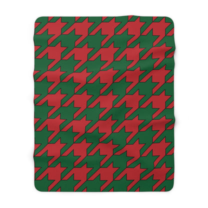 Morocco Retro Houndstooth Blanket Throw