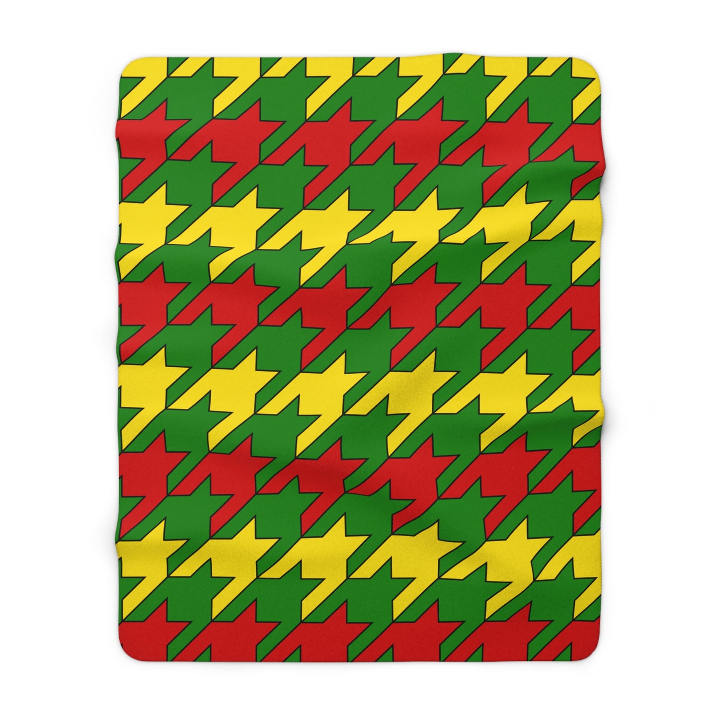 Togo Retro Houndstooth Blanket Throw