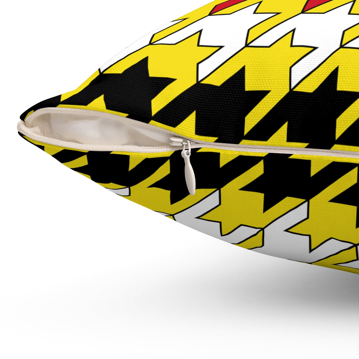 Brunei Darussalam Retro Houndstooth Cushion Pillow