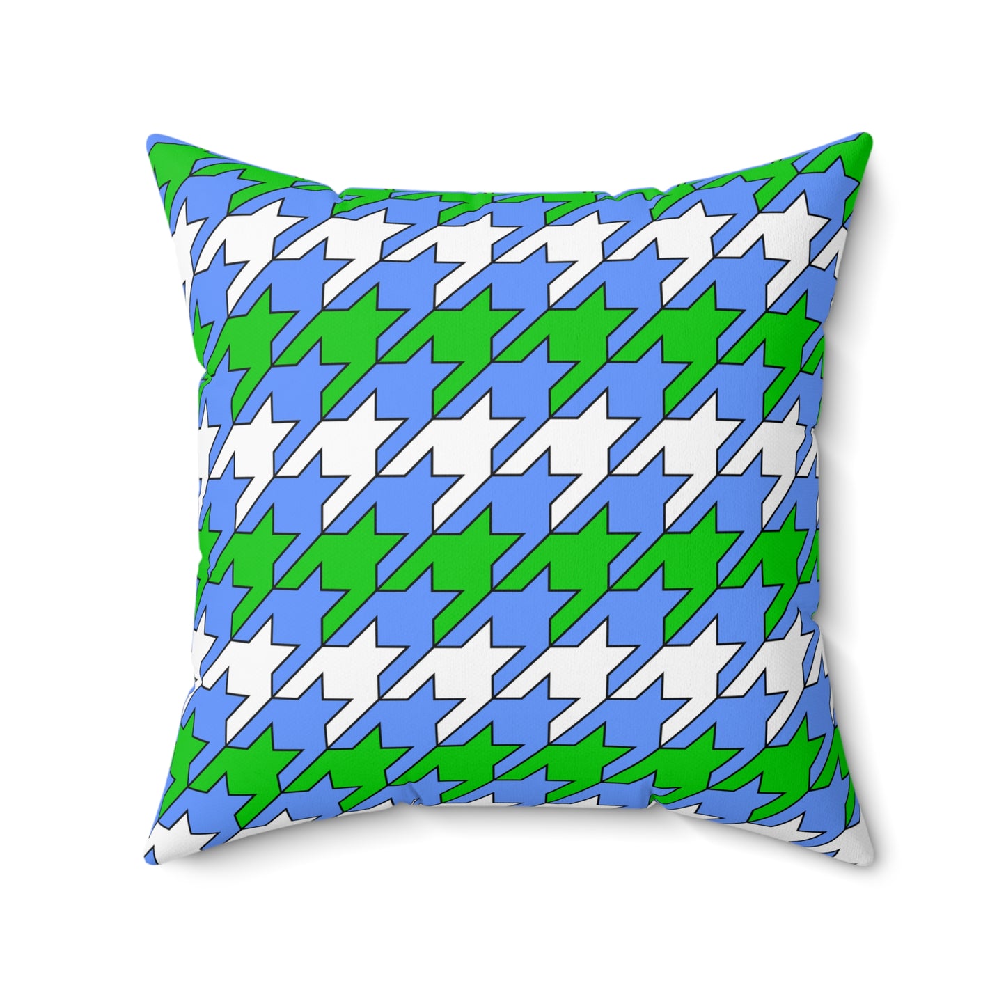 Djibouti Retro Houndstooth Cushion Pillow
