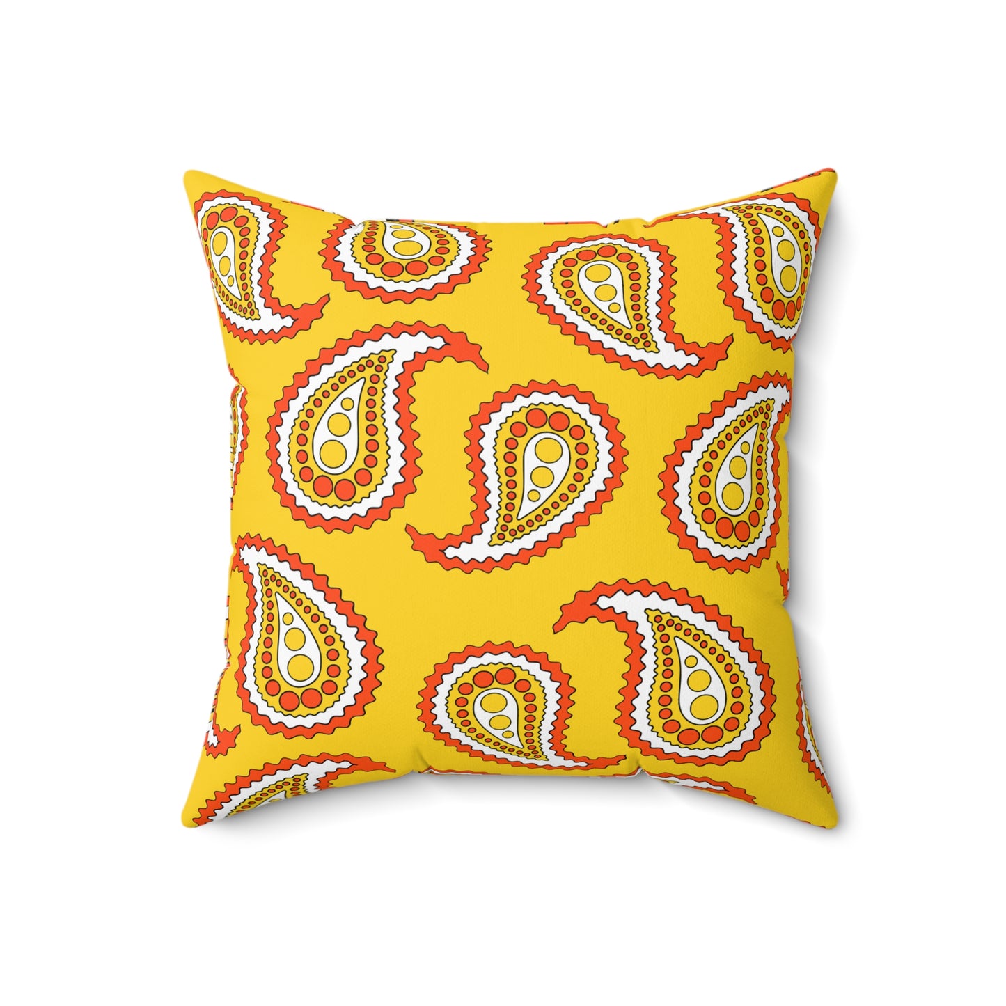 Bhutan Retro Paisley Cushion Pillow