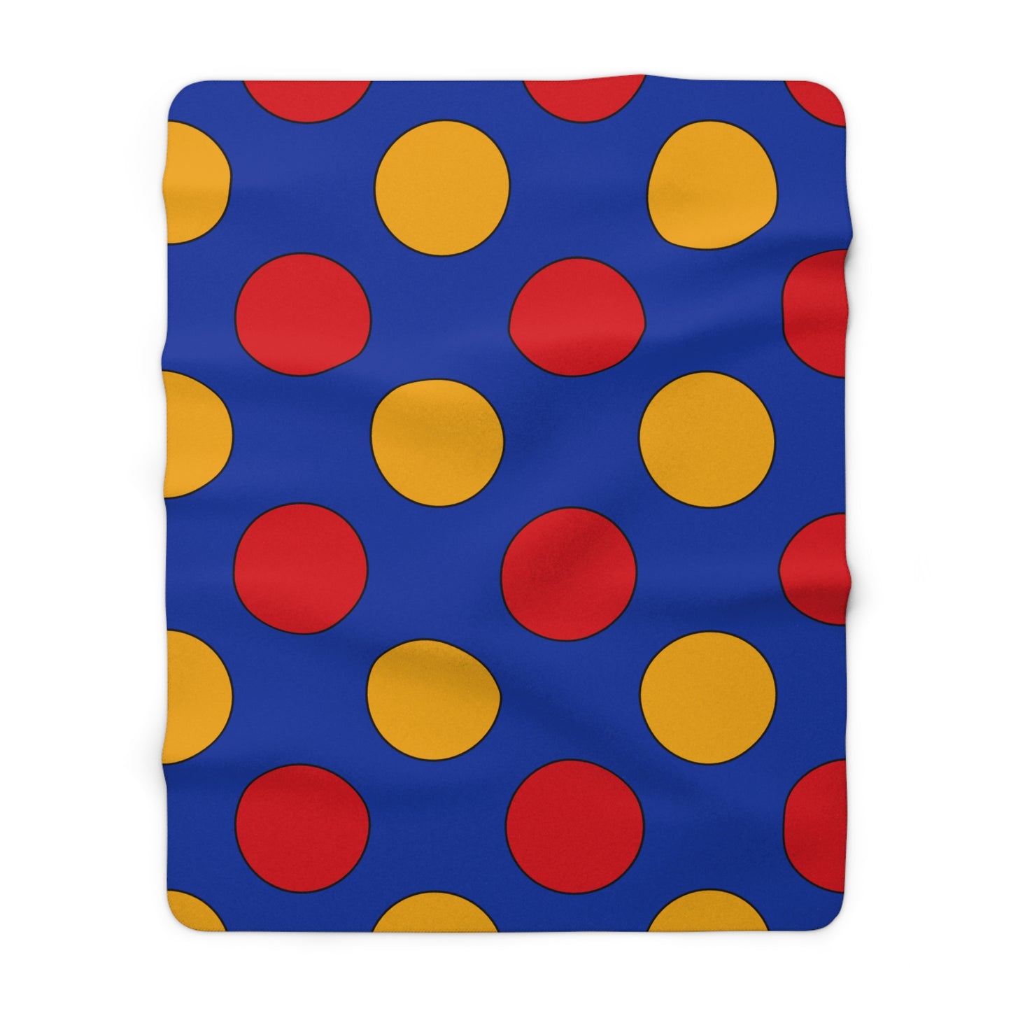 Armenia Retro Polka Dots Blanket Throw
