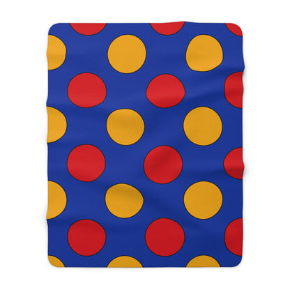 Armenia Retro Polka Dots Blanket Throw