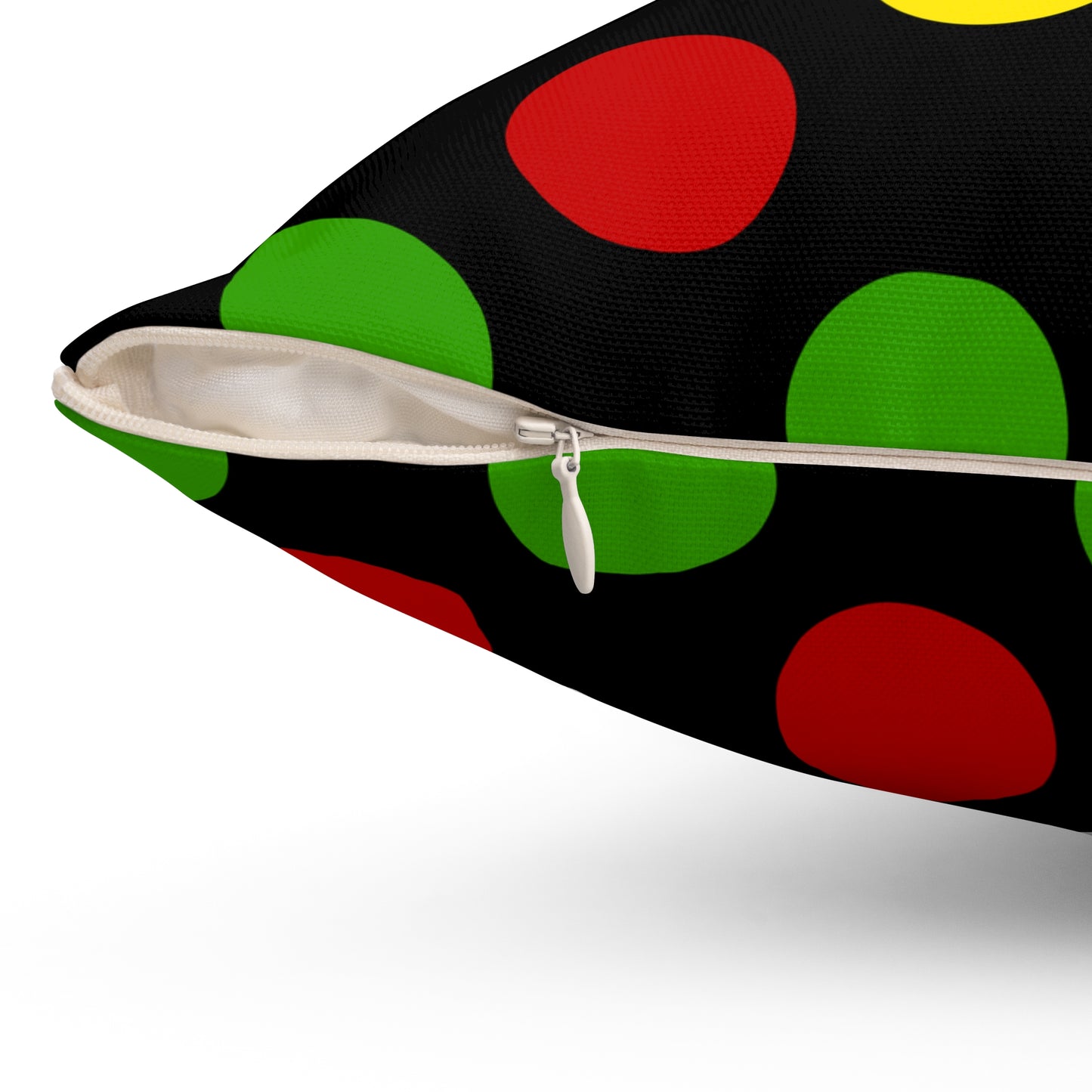 Saint Kitts And Nevis Retro Polka Dots Cushion Pillow