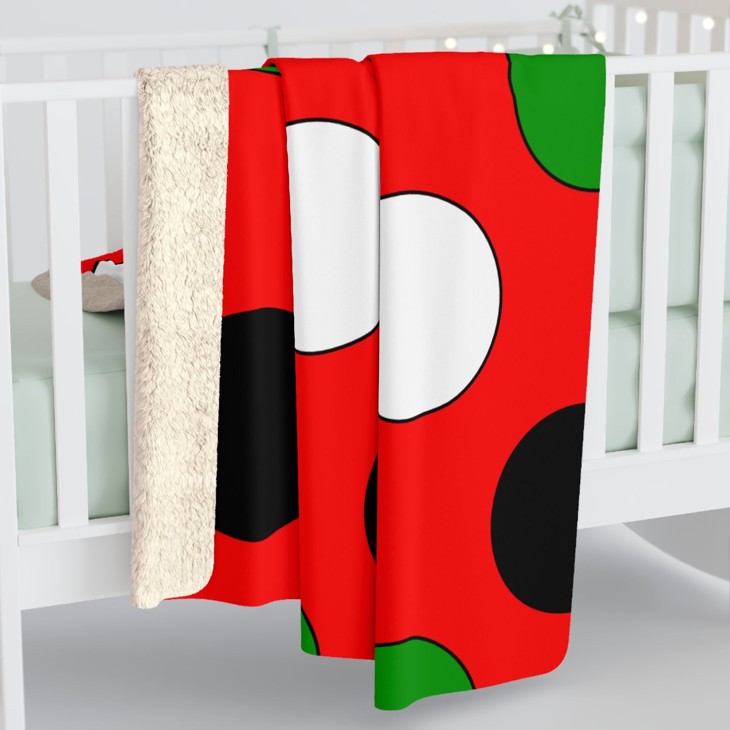 Jordan Retro Polka Dots Blanket Throw