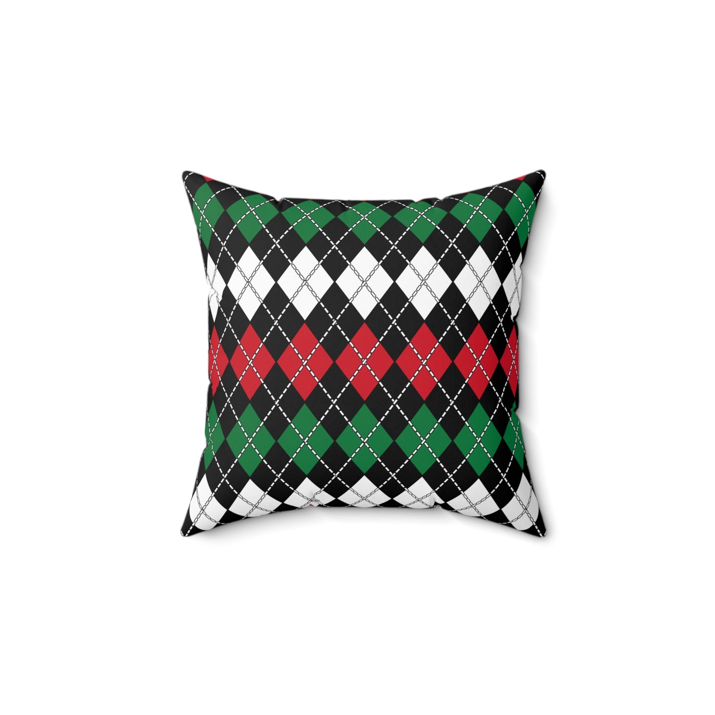 Syria Retro Argyle Cushion Pillow