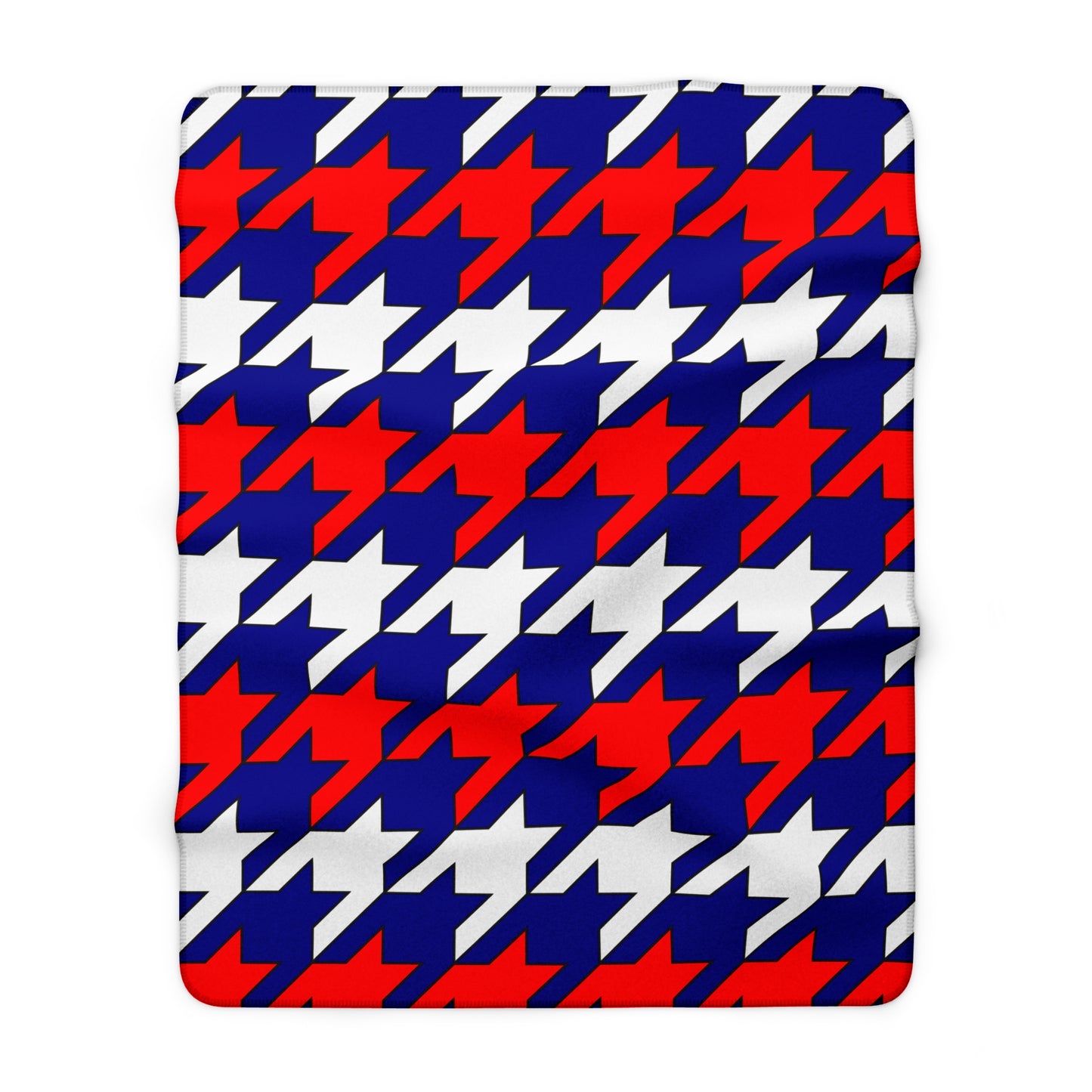Heard Island And Mcdonald Islands Retro Houndstooth Blanket Throw
