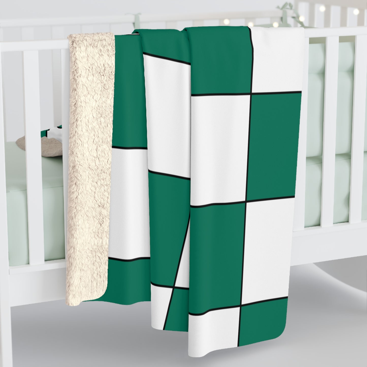 Macao Retro Check Blanket Throw