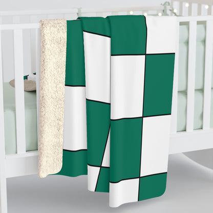 Macao Retro Check Blanket Throw