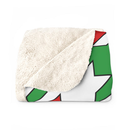Iran Retro Houndstooth Blanket Throw