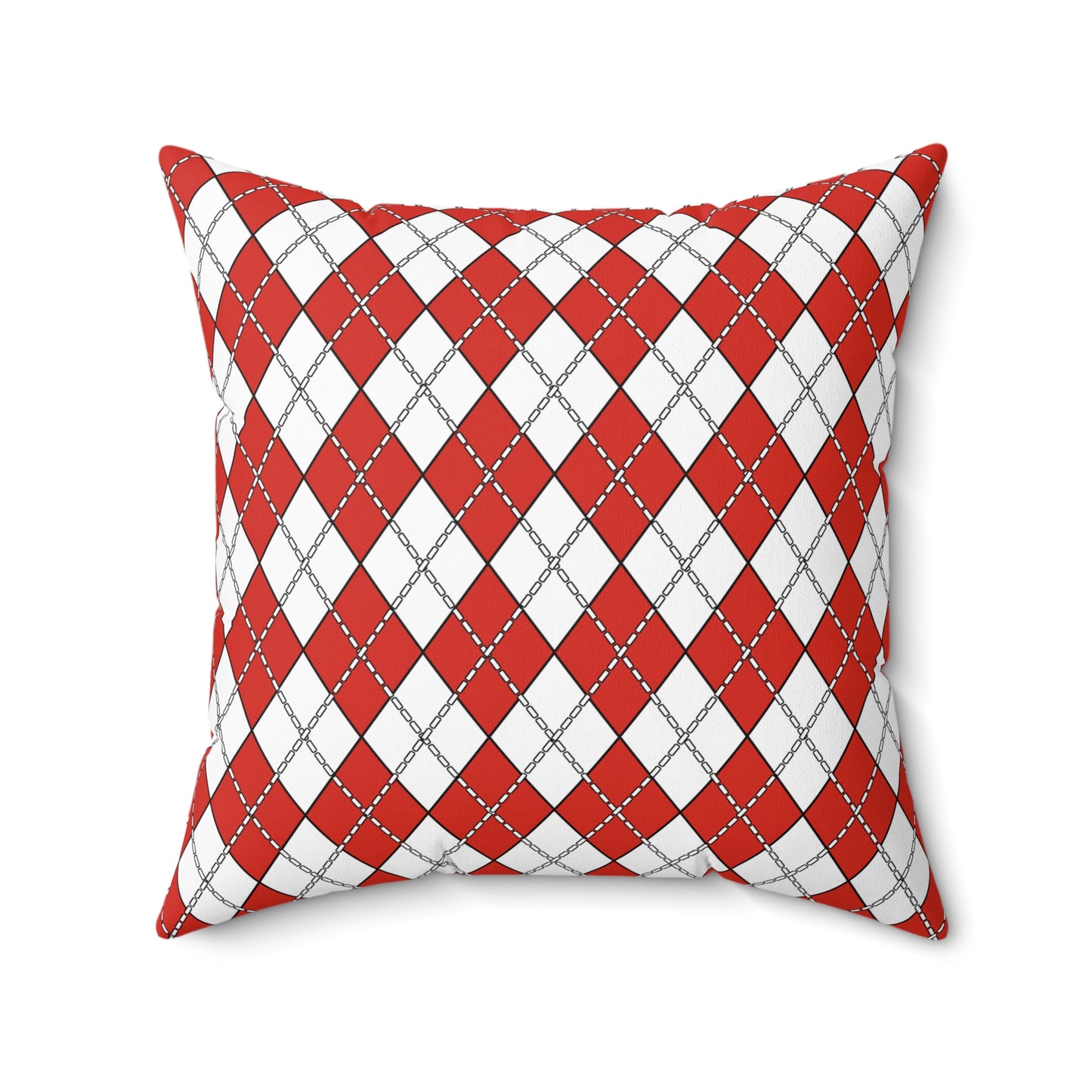 Canada Retro Argyle Cushion Pillow