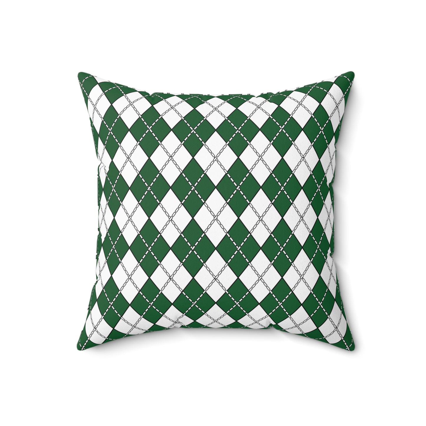 Saudi Arabia Retro Argyle Cushion Pillow
