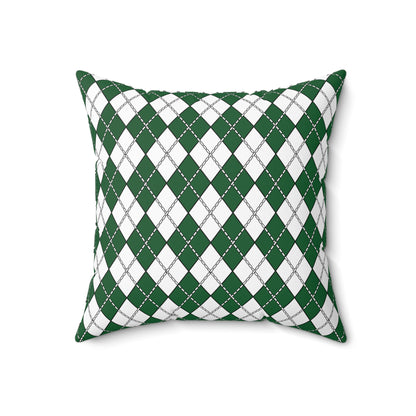 Saudi Arabia Retro Argyle Cushion Pillow