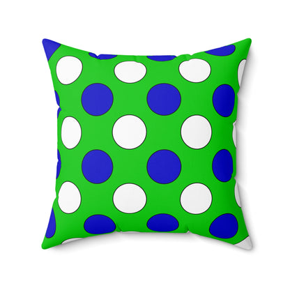 Sierra Leone Retro Polka Dots Cushion Pillow
