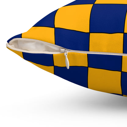 Nauru Retro Check Cushion Pillow