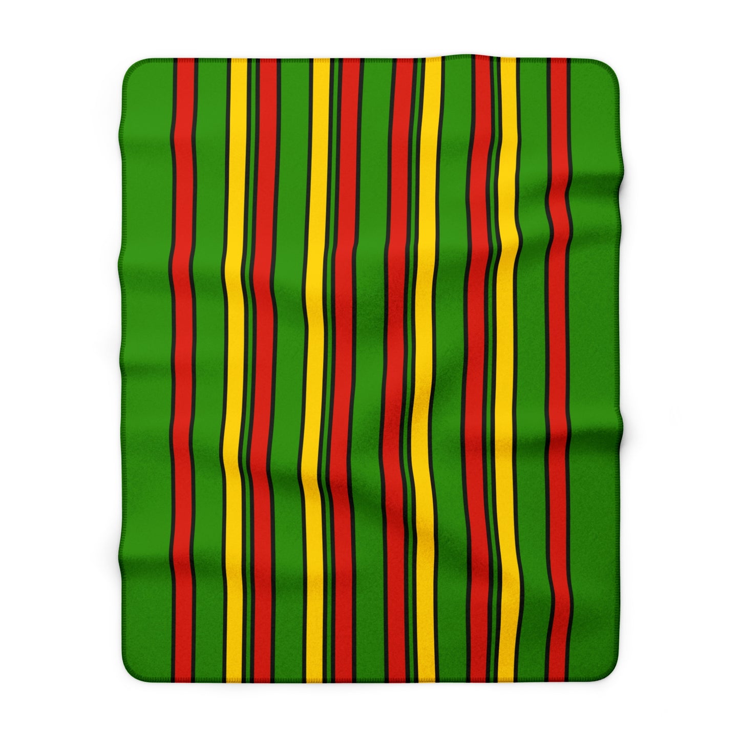 Benin Retro Stripes Blanket Throw
