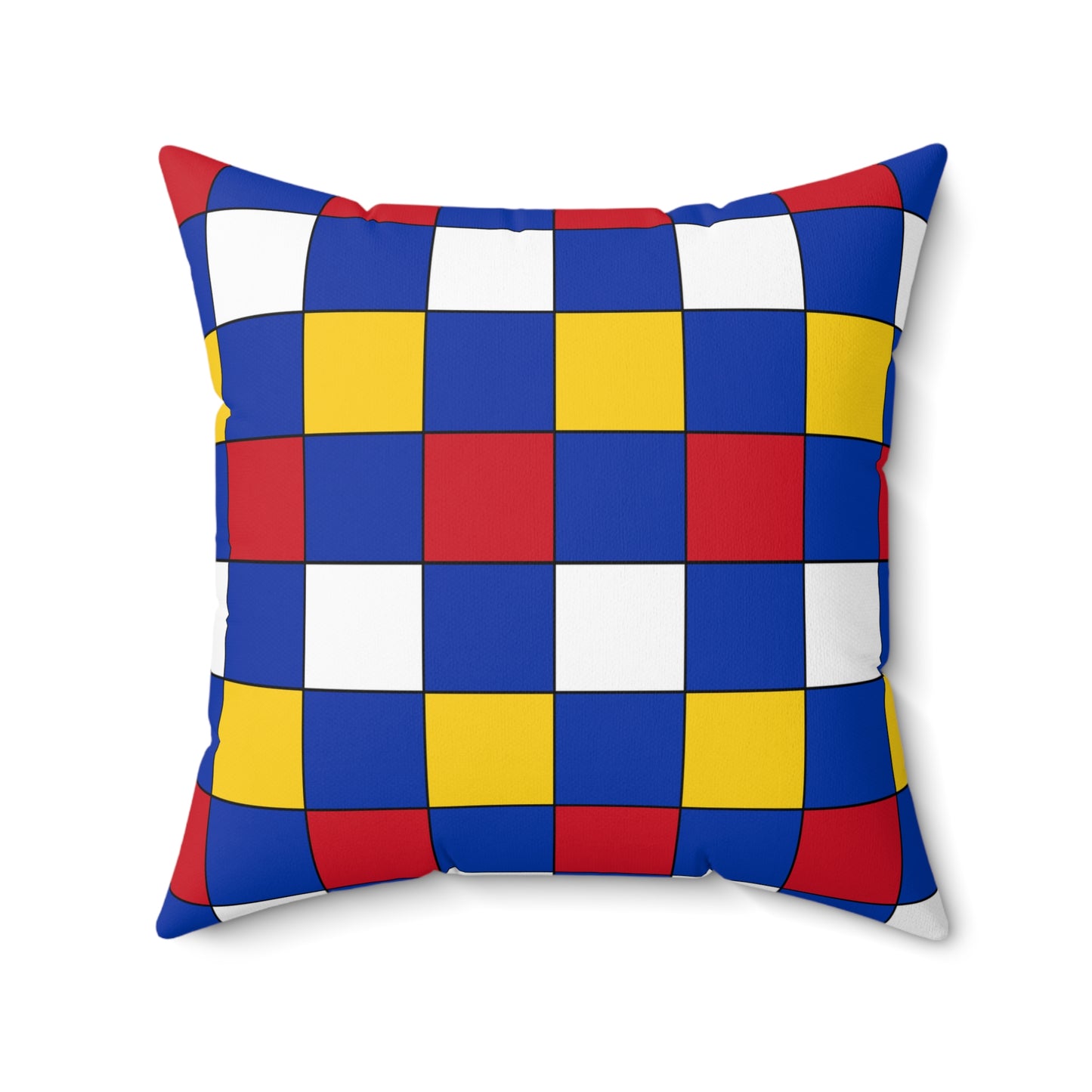 Philippines Retro Check Cushion Pillow