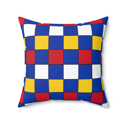 Philippines Retro Check Cushion Pillow