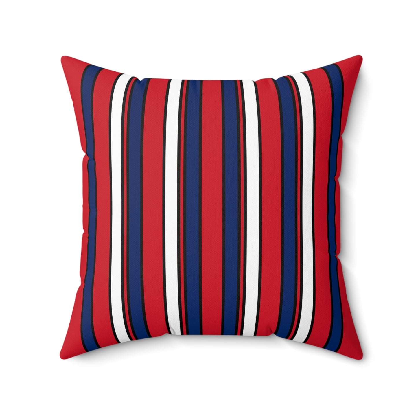 Lao Peoples Democratic Republic Retro Stripes Cushion Pillow