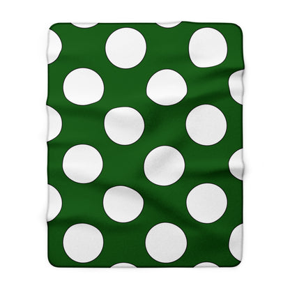 Pakistan Retro Polka Dots Blanket Throw
