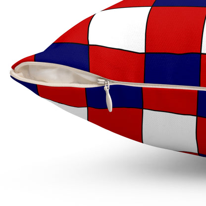 Malaysia Retro Check Cushion Pillow