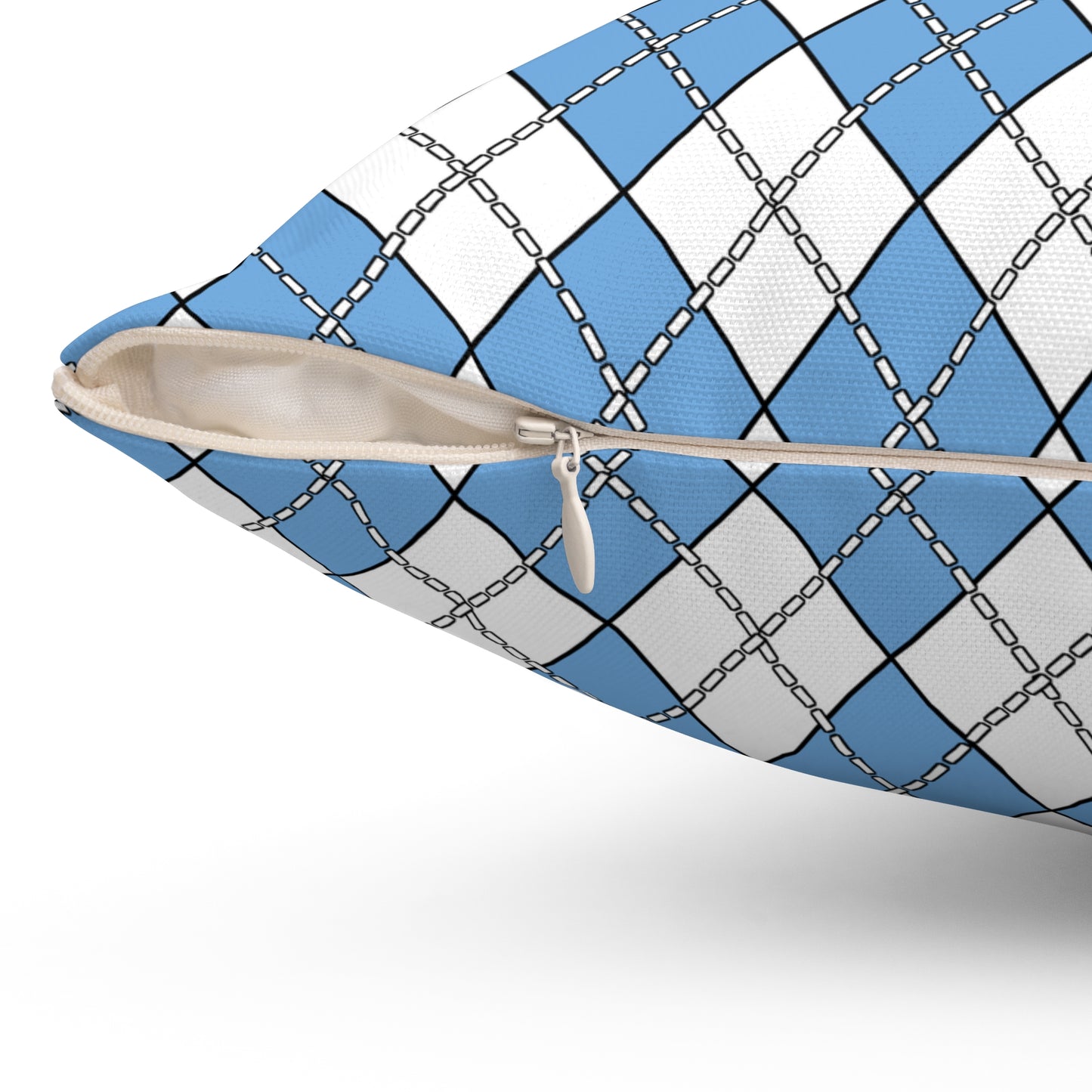Argentina Retro Argyle Cushion Pillow
