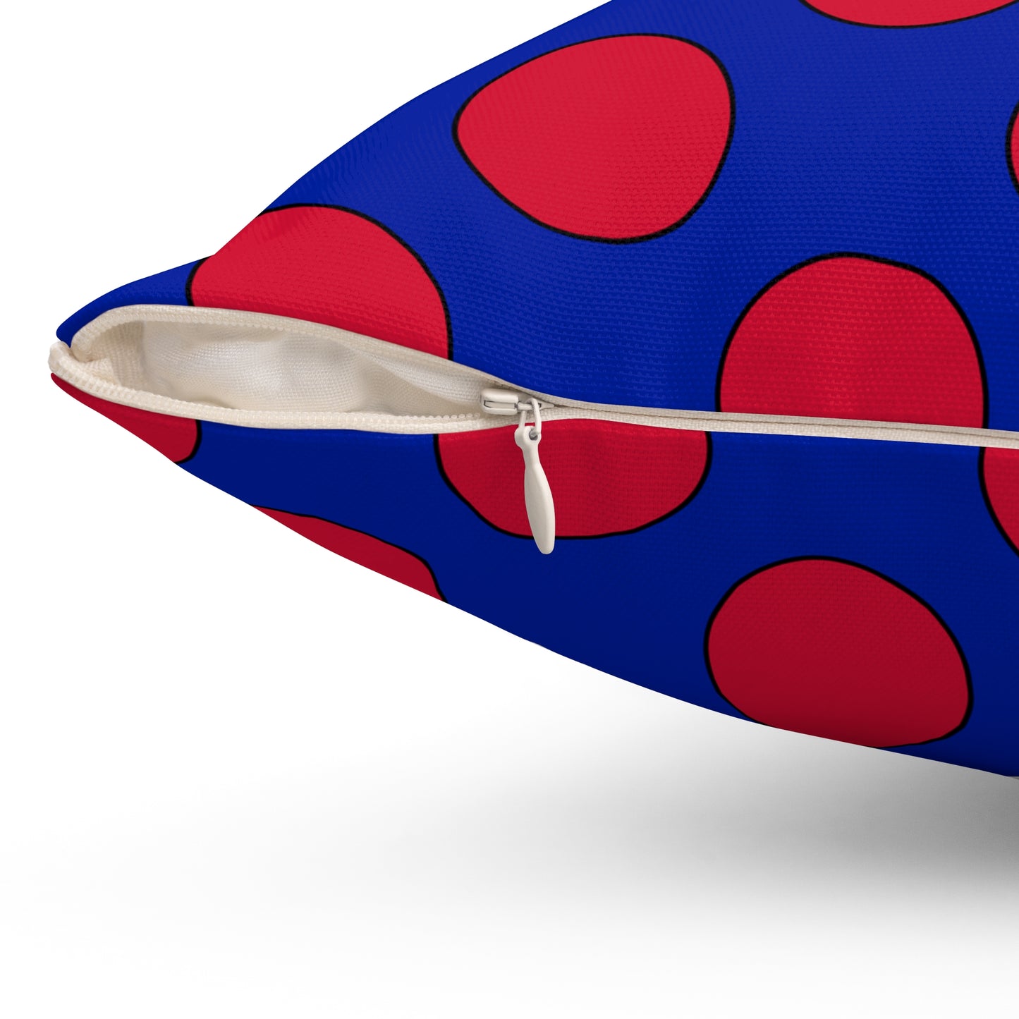 Haiti Retro Polka Dots Cushion Pillow