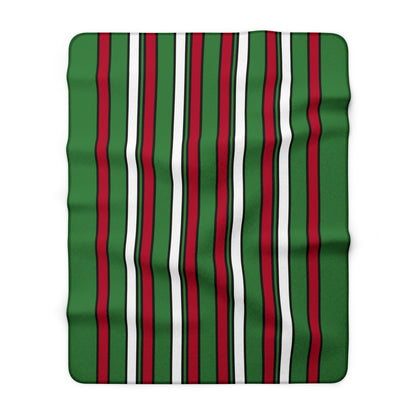 Suriname Retro Stripes Blanket Throw