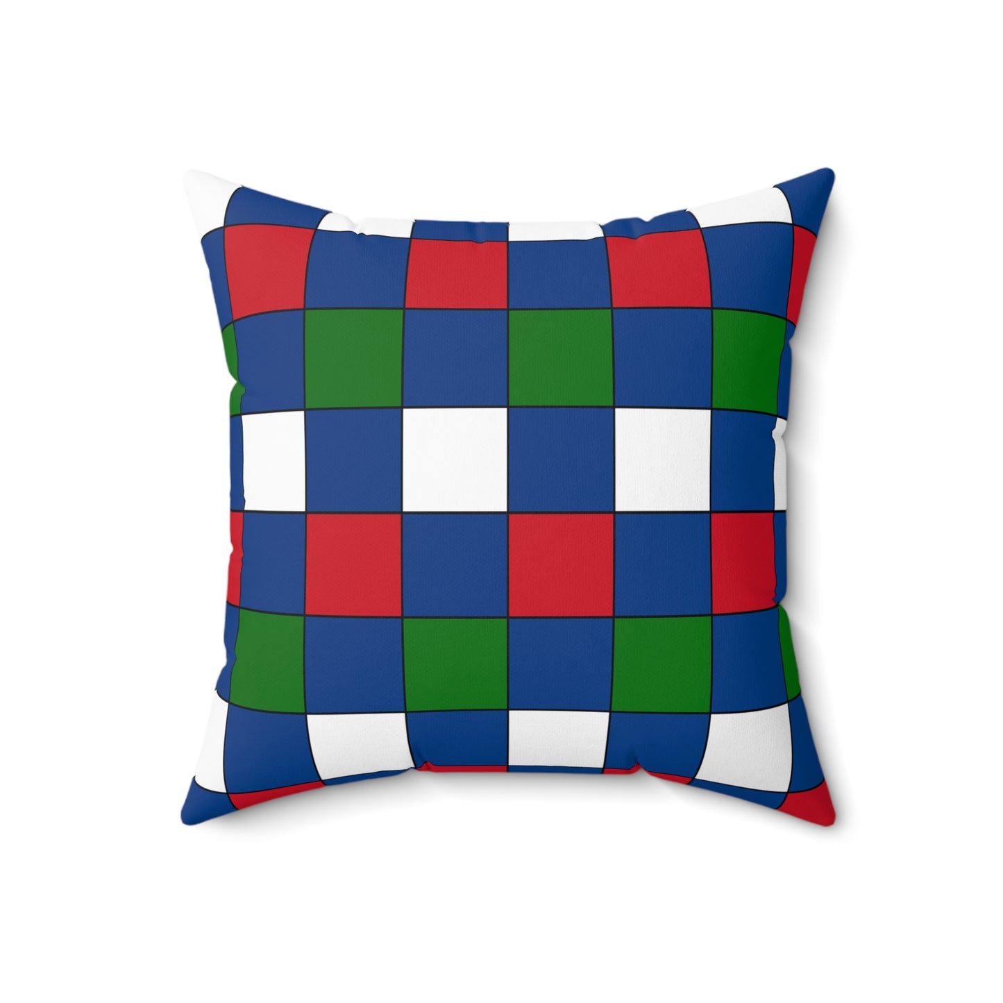 Belize Retro Check Cushion Pillow