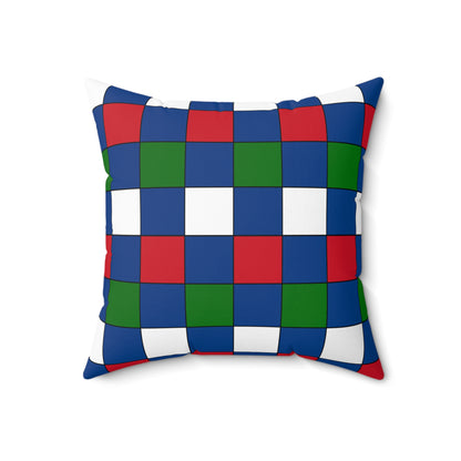 Belize Retro Check Cushion Pillow
