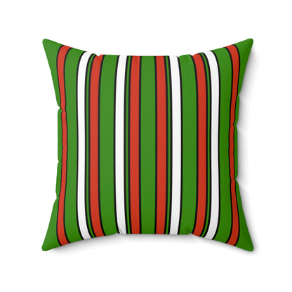 Hungary Retro Stripes Cushion Pillow