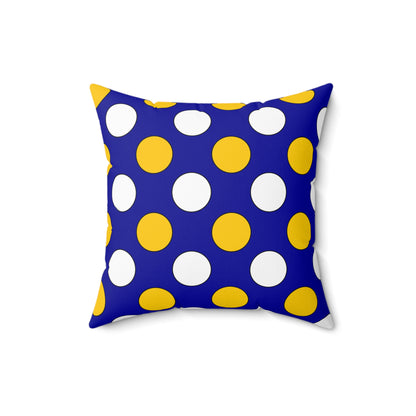 Bosnia And Herzegovina Retro Polka Dots Cushion Pillow