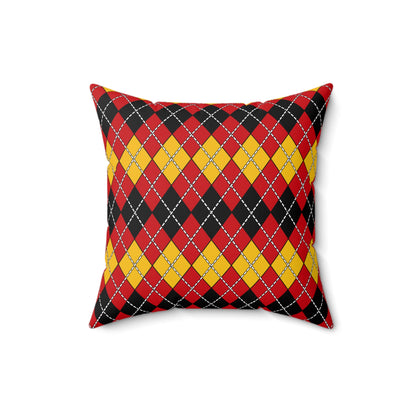 Timor Leste Retro Argyle Cushion Pillow
