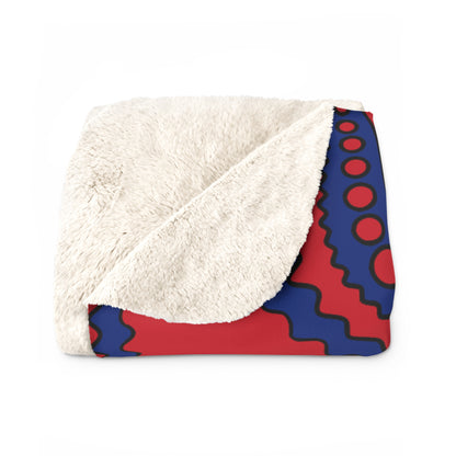 Liechtenstein Retro Paisley Blanket Throw