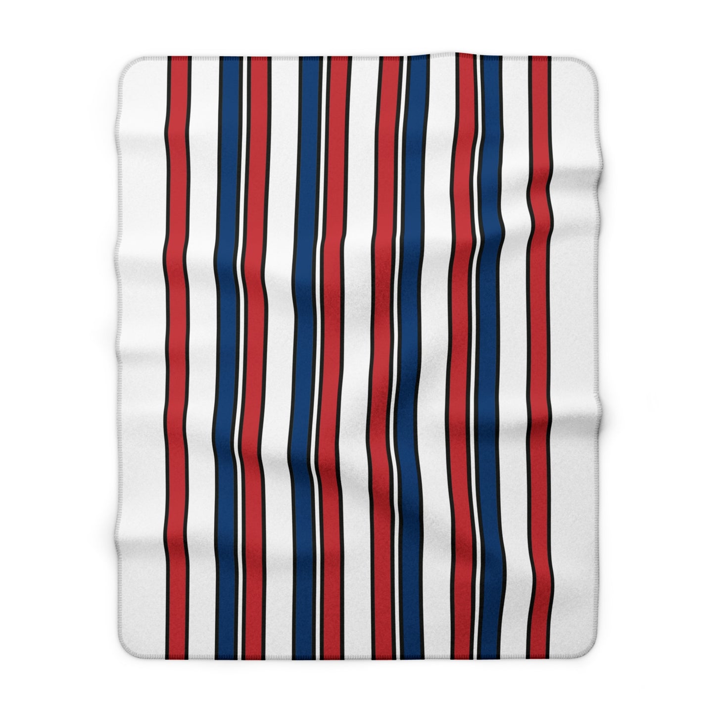 Serbia Retro Stripes Blanket Throw